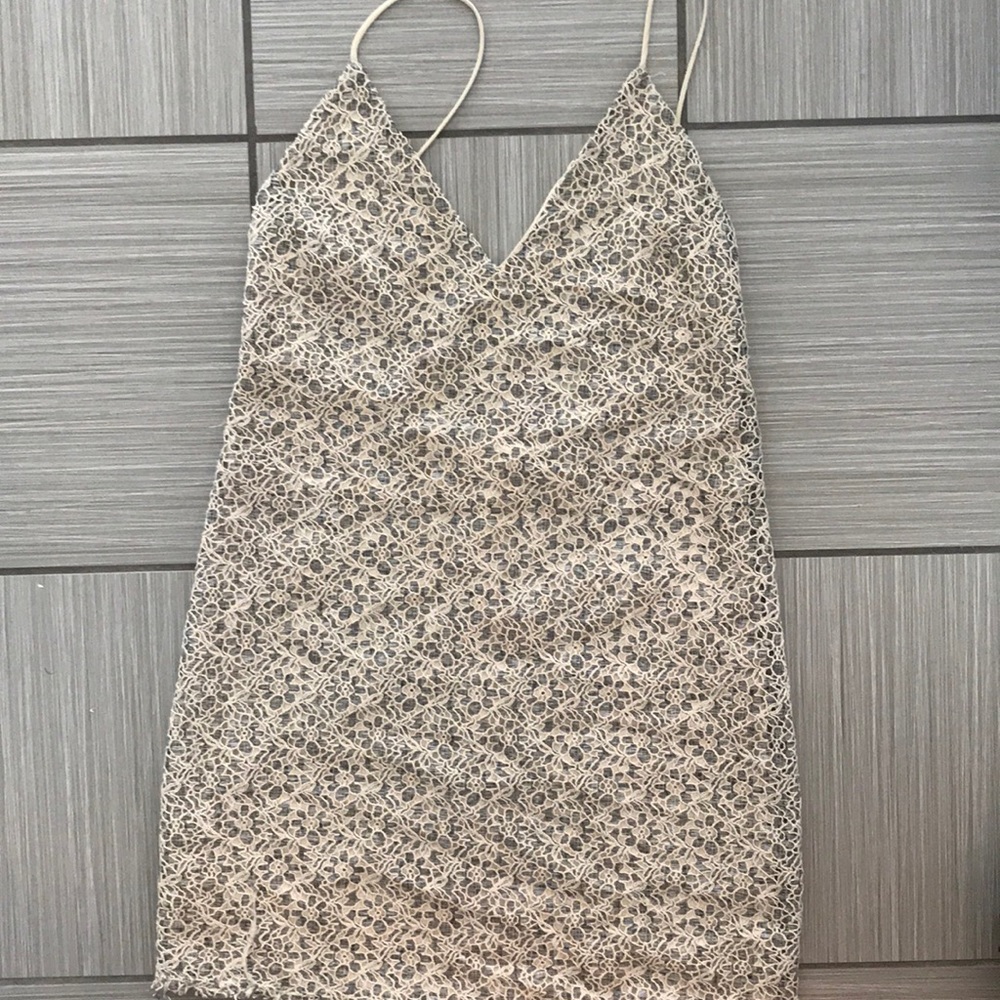 Zara lace slip